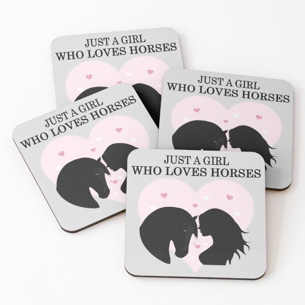 Item preview, Just A Girl Who Loves Horses designed and sold by KC Morcom.