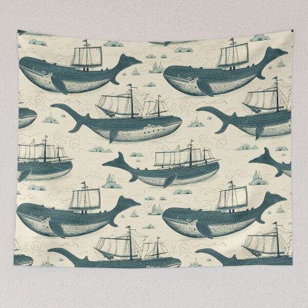 Item preview, Whale Wonders designed and sold by natthaaekf.