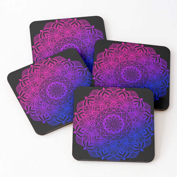 Item preview, Bi Pride Striped Mandala 	 designed and sold by wceshtqjbl89.