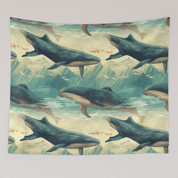 Item preview, Humpback Horizons designed and sold by natthaaekf.