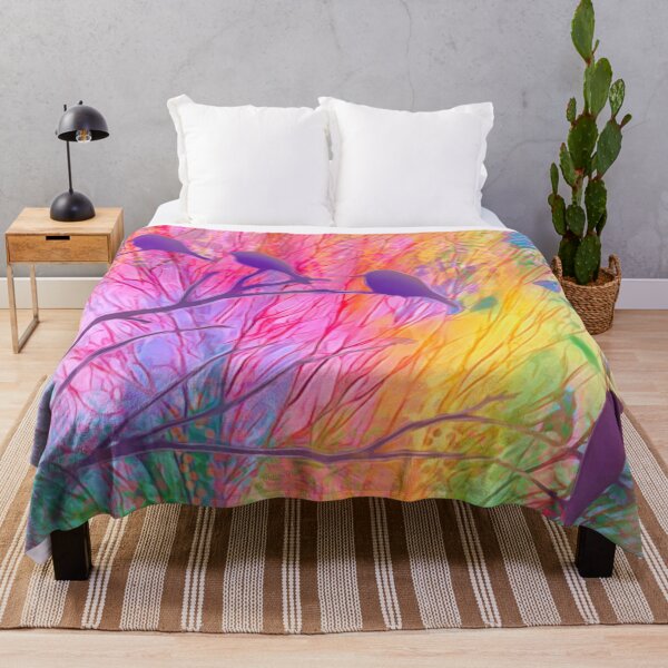 Item preview, Birds in Bush (Living Room Art) designed and sold by Sanctum Icons.