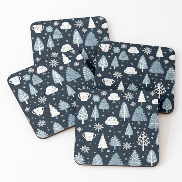 Item preview, Seamless pattern with cute winter elements, pattern Christmas winter big collection designed and sold by Aonsnoopy.