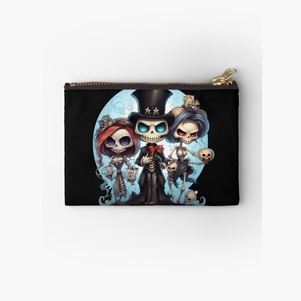 Item preview, Dark Skeletons Cute Girl Power Family designed and sold by PugD.