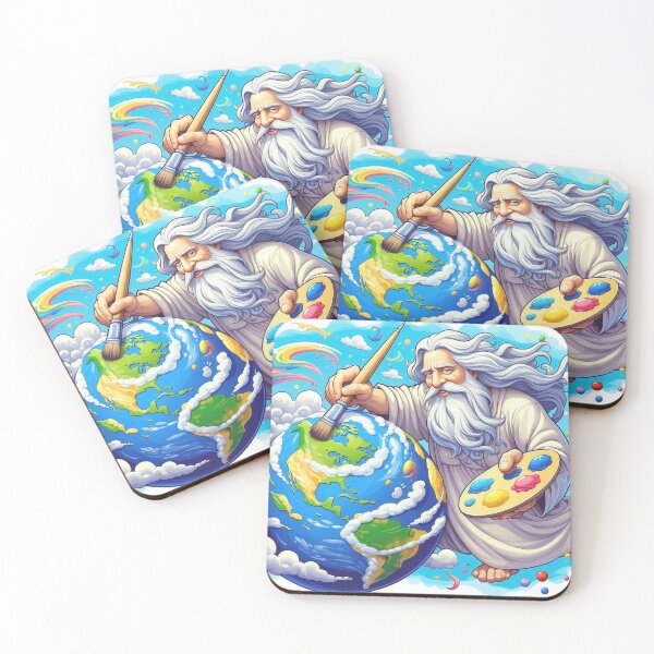 Item preview, God as an artist designed and sold by elaineclift.