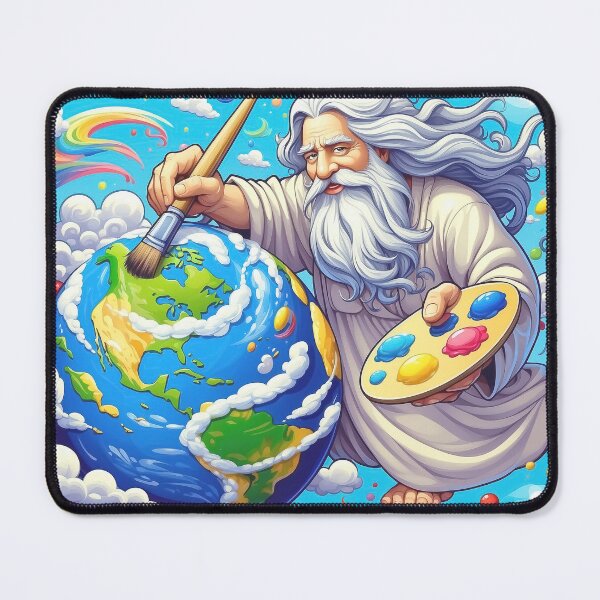 Item preview, God as an artist designed and sold by elaineclift.