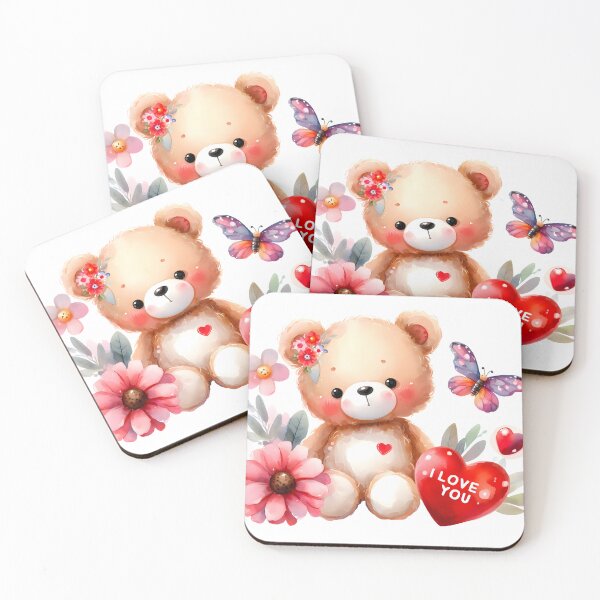 Item preview, teddy bear for love  designed and sold by Arty Art.