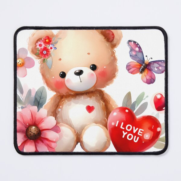 Item preview, teddy bear for love designed and sold by Arty Art.