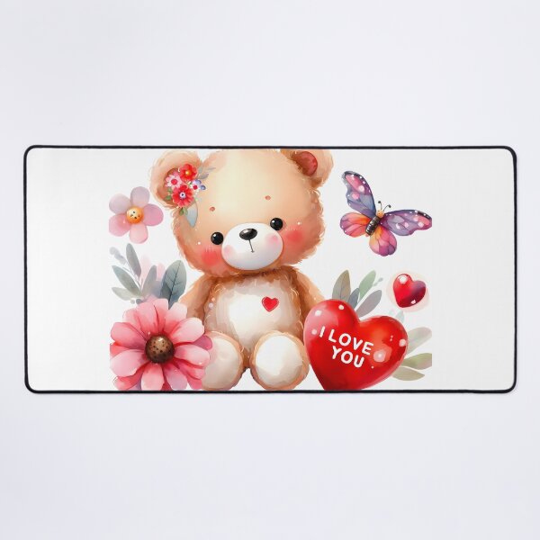 Item preview, teddy bear for love designed and sold by Spirit of Siam.
