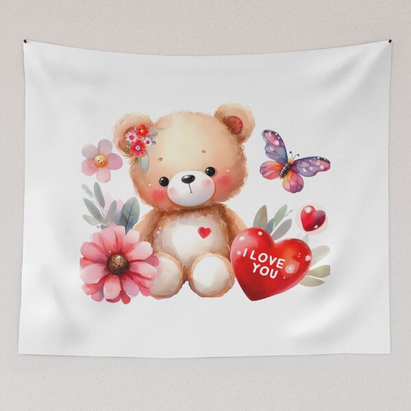 Item preview, teddy bear for love  designed and sold by Arty Art.