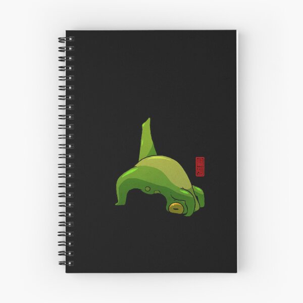 Item preview, yoga frog one legged upward bow pose eka pada urdhva dhanurasana art designed and sold by DingHuArt.