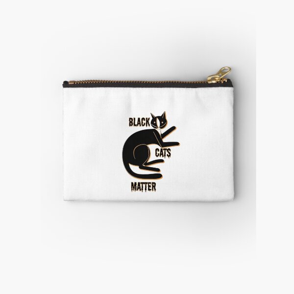 Item preview, BLACK CATS MATTER, HALLOWEEN BLACK CAT designed and sold by Delicious Design ⭐⭐⭐⭐⭐.