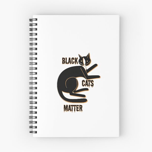 Item preview, BLACK CATS MATTER, HALLOWEEN BLACK CAT designed and sold by Delicious Design ⭐⭐⭐⭐⭐.