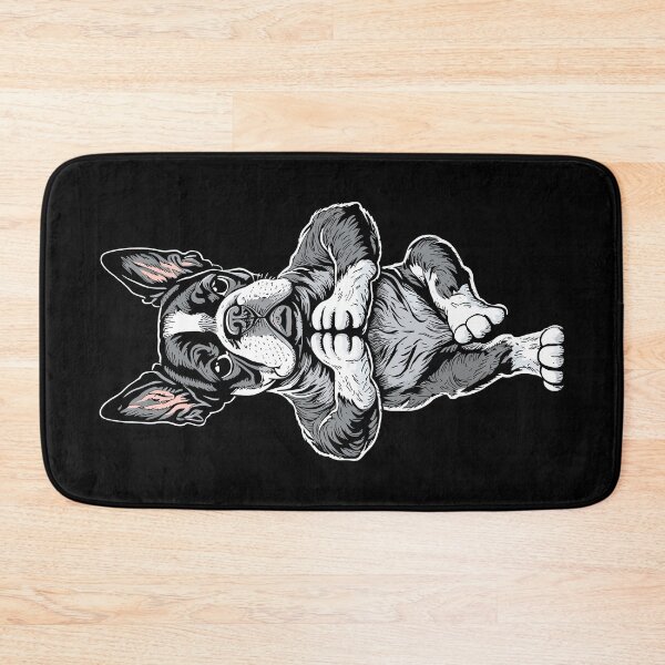 Item preview, Boston Terrier Yoga Dog Puppy Funny Tree Pose Vrikshasana designed and sold by GrandeDuc.