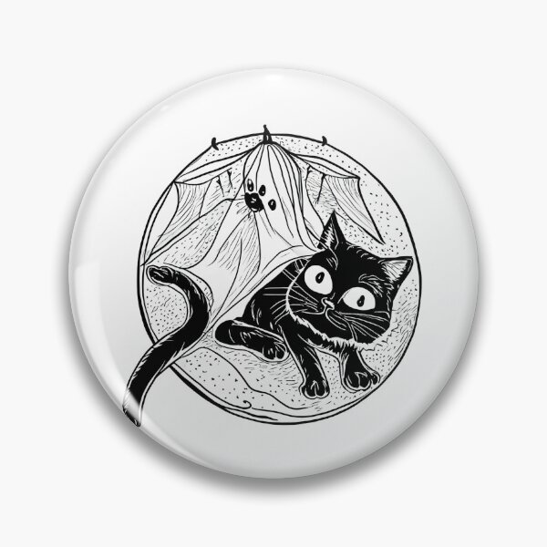 Item preview, CUTE BLACK CAT , HALLOWEEN BLACK CAT designed and sold by Delicious Design ⭐⭐⭐⭐⭐.