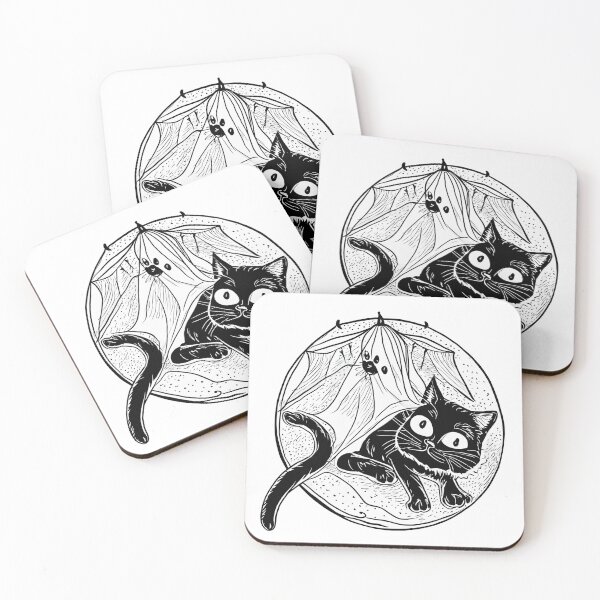 Item preview, CUTE BLACK CAT , HALLOWEEN BLACK CAT designed and sold by Delicious Design ⭐⭐⭐⭐⭐.