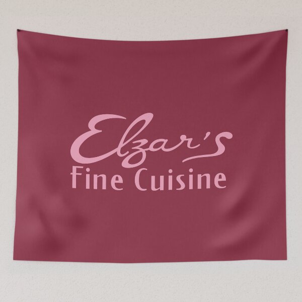 Item preview, Elzar's Fine Cuisine Logo designed and sold by REALsaintpetty.