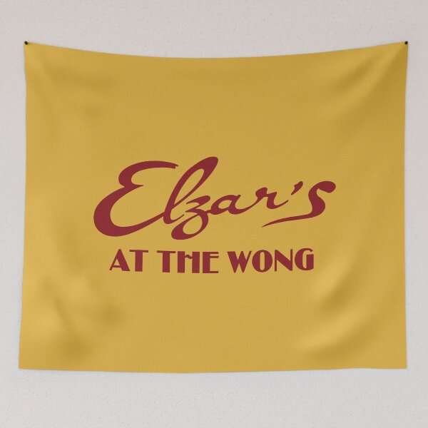 Item preview, Elzar's At The Wong Logo designed and sold by REALsaintpetty.