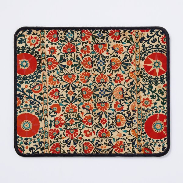 Item preview, 19th Century Bokhara Suzani Bed Cover Pattern designed and sold by Vicky Brago-Mitchell®.