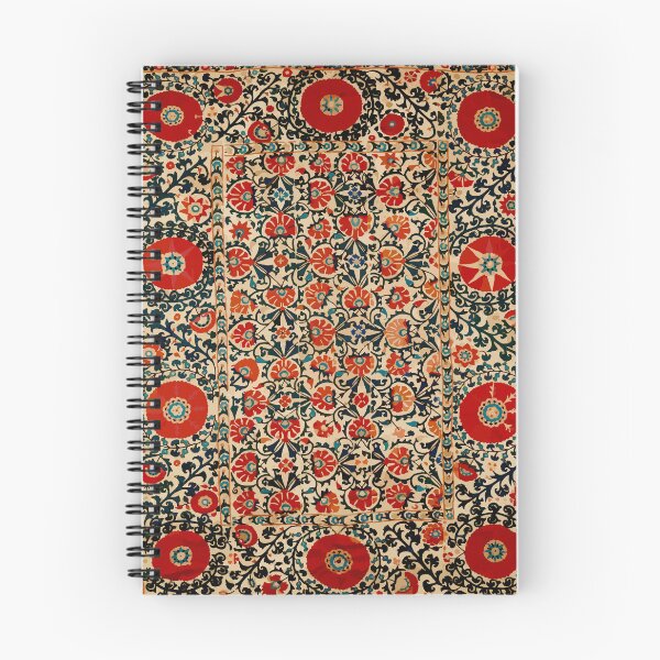 Item preview, 19th Century Bokhara Suzani Bed Cover Pattern designed and sold by Vicky Brago-Mitchell®.