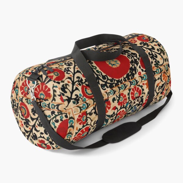 Item preview, 19th Century Bokhara Suzani Bed Cover Pattern designed and sold by Vicky Brago-Mitchell®.