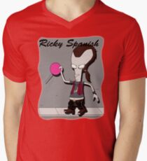 Ricky Spanish Men's V-Neck T-Shirt