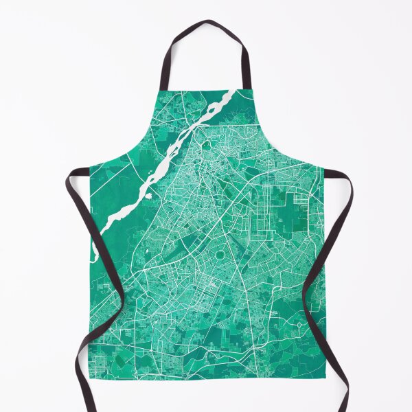 Item preview, Lahore City Map of Punjab, Pakistan - Watercolor designed and sold by deMAP.