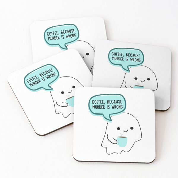 Item preview, Funny Ghost with Morals designed and sold by PlusInfinitee.