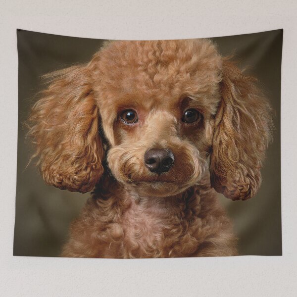 Item preview, Cute Brown Poodle designed and sold by Elisabeth Lucas.