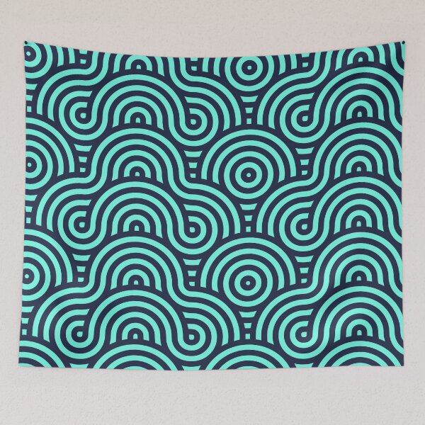 Item preview, Curve lines designed and sold by ColorfulPatt-n.