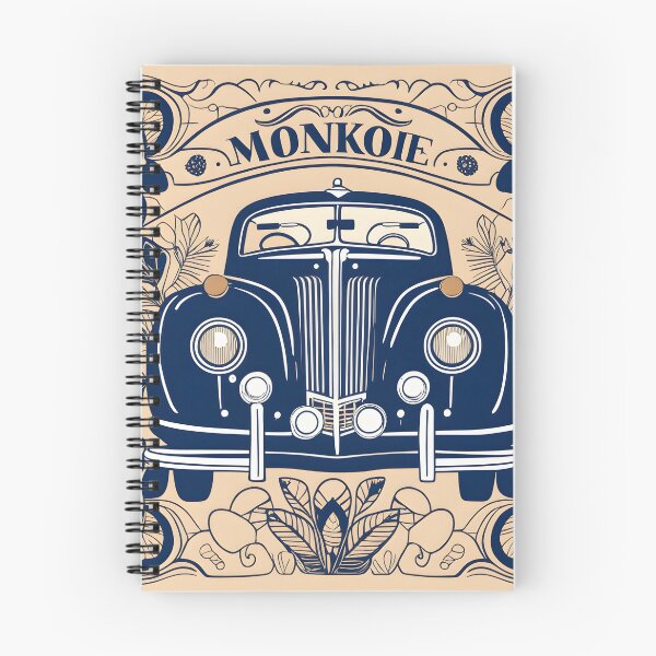 Item preview, Dark blue vintage car art design designed and sold by Mikopaintdesign.