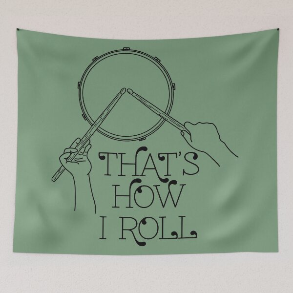 Item preview, Drummer - How I Roll designed and sold by JP Tees.