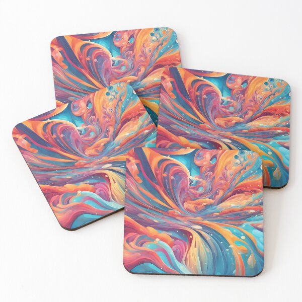 Item preview, Surreal Dreamscape Vibrant Colors in Surreal Background designed and sold by PatternXS.