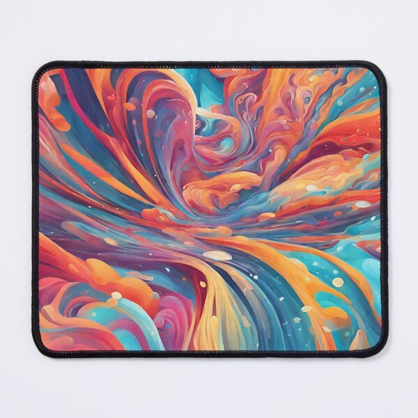 Item preview, Surreal Dreamscape Vibrant Colors in Surreal Background designed and sold by PatternXS.