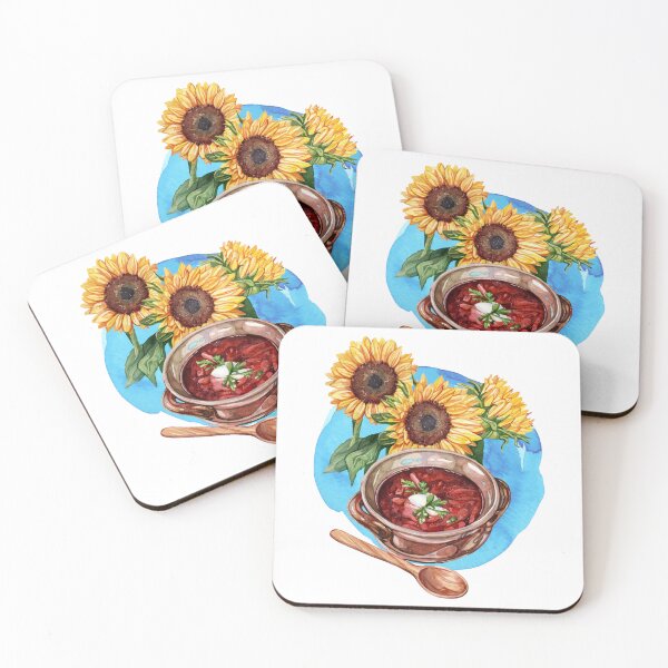 Item preview, Soup and Sunflowers designed and sold by Katariina Purru.