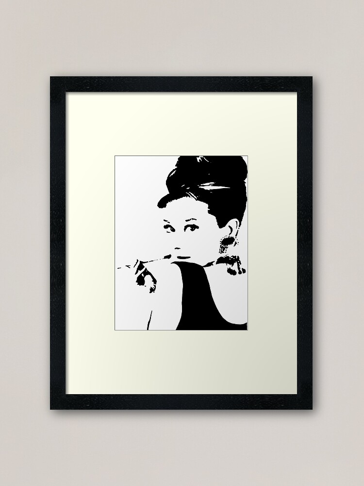 Audrey Hepburn Actress Wall Art Canvas Picture Print