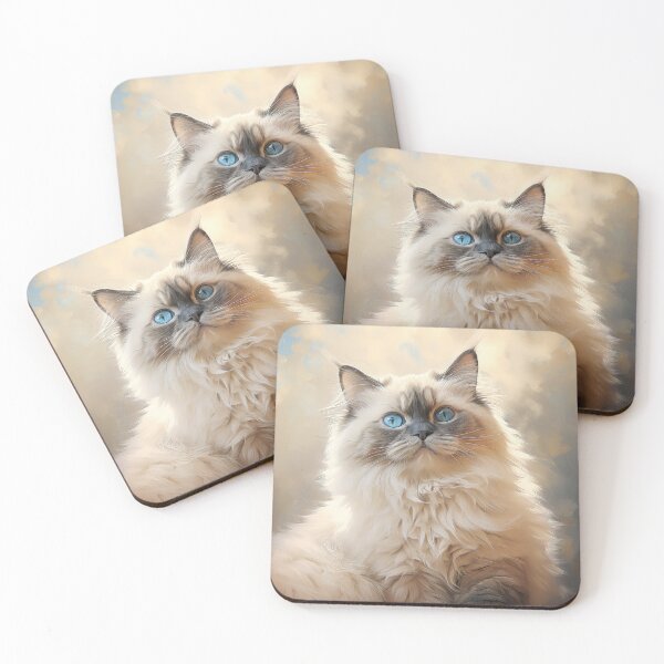 Item preview, Stunning Himalayan Cat 01 designed and sold by Elisabeth Lucas.