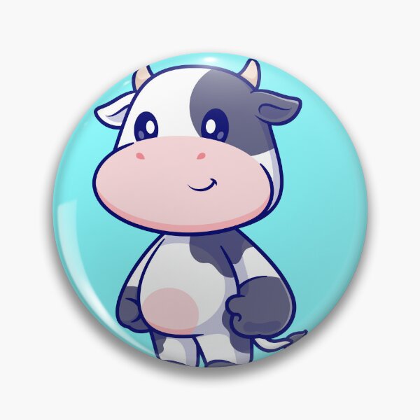 Item preview, Cute Cow Standing Cartoon Vector Icon Illustration designed and sold by hjian8219.