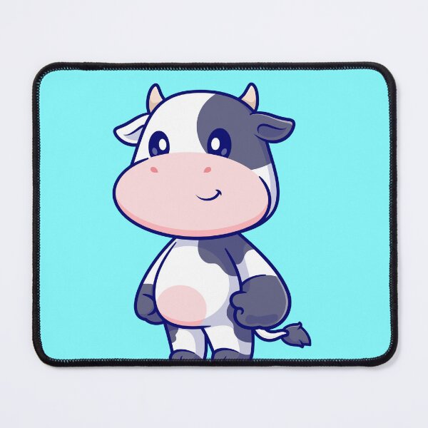 Item preview, Cute Cow Standing Cartoon Vector Icon Illustration designed and sold by hjian8219.