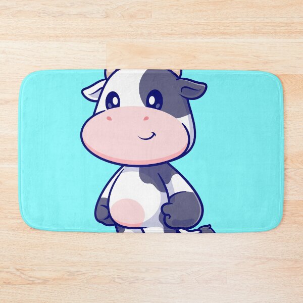 Item preview, Cute Cow Standing Cartoon Vector Icon Illustration designed and sold by hjian8219.