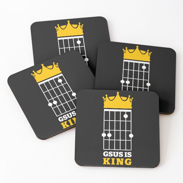 Item preview, Gsus Is King (Jesus Is King) Gsus Guitar Chord Christian designed and sold by guvnaguitars.