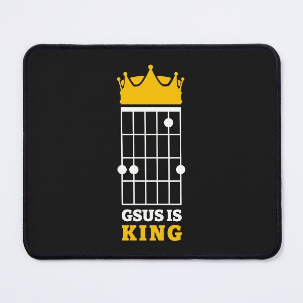 Item preview, Gsus Is King (Jesus Is King) Gsus Guitar Chord Christian designed and sold by guvnaguitars.