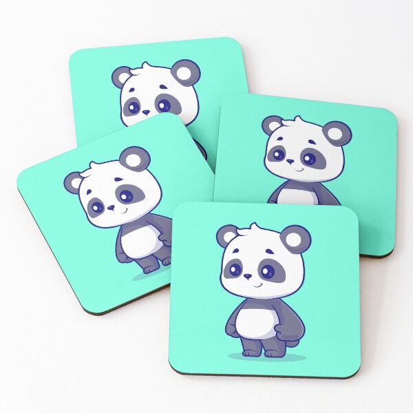 Item preview, Cute Panda Standing Cartoon Vector Icon Illustration designed and sold by hjian8219.