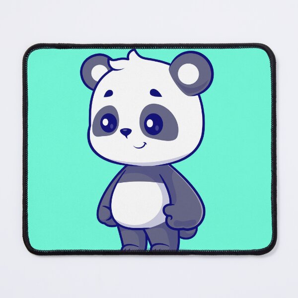 Item preview, Cute Panda Standing Cartoon Vector Icon Illustration designed and sold by hjian8219.