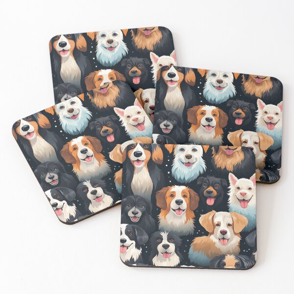 Item preview, Adorable Dogs Pet Pattern designed and sold by NikkofTime.