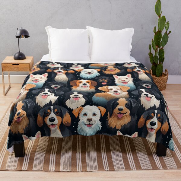 Item preview, Adorable Dogs Pet Pattern designed and sold by NikkofTime.