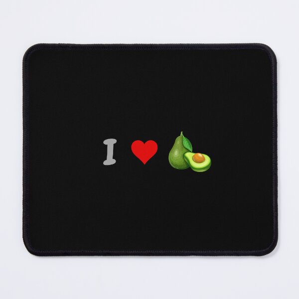 Item preview, I ? avocado . A cheerful gift for friends. designed and sold by Krzysztof Siwek.