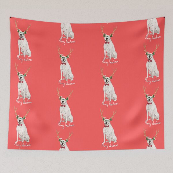 Item preview, Staffie Christmas Dog  designed and sold by beastieboutique.