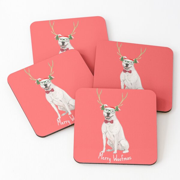 Item preview, Staffie Christmas Dog  designed and sold by beastieboutique.