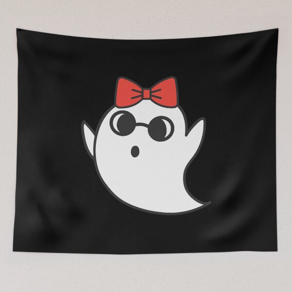 Item preview, A ghost girl is looking for adventures on Halloween designed and sold by Slavic-Design.