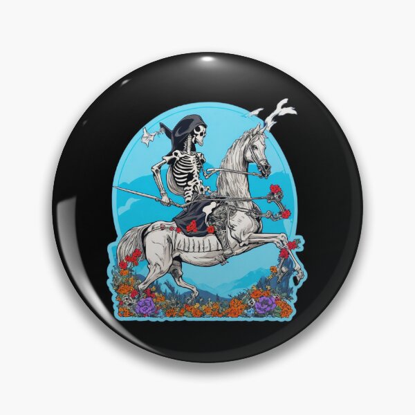 Item preview, Major Arcana Black Death and Flowers Antagonism - Spooky Design designed and sold by Pixel Waite.